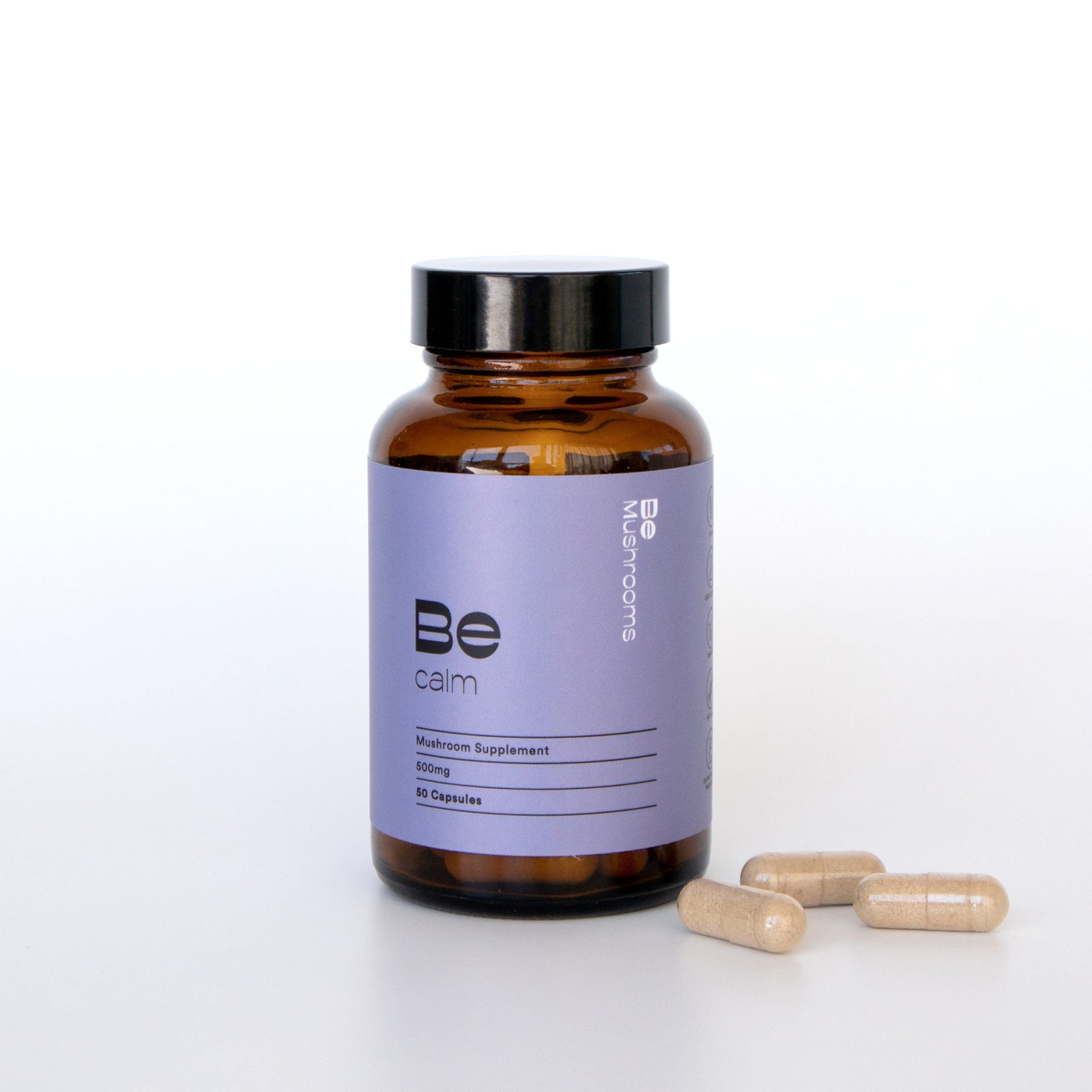 Be Calm (Booster) Mushroom Supplement Capsules - Image 5