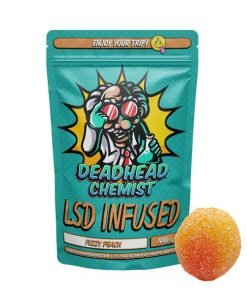 Alternative view of LSD Edible 100ug Fuzzy Peach Deadhead Chemist