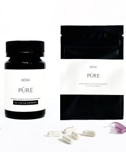 Alternative view of Dose PURE Golden Teacher Microdose Psilocybin Capsules (25 or 60 Capsules)