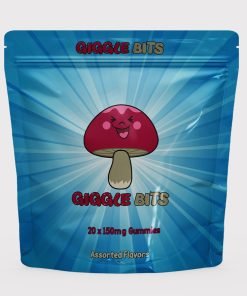 GIGGLE BITS Magic Mushroom Infused Gummies Edibles (20pcs X 150mg) - Image 4