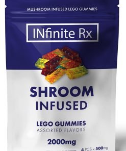 Alternative view of INfinite Rx Shroom Infused Block Gummies Edibles (2000mg)