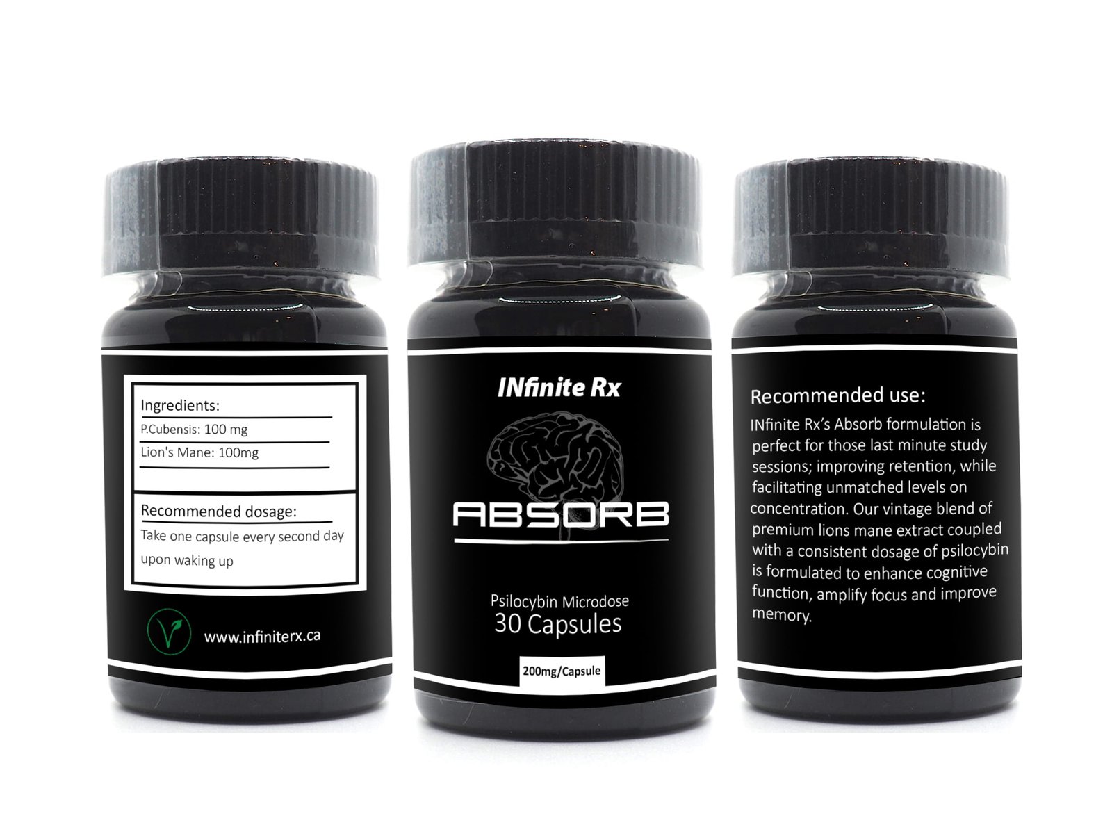 INfinite Rx (Absorb) Microdosing Psilocybin Capsules - Image 3
