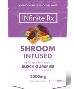 INfinite Rx Shroom Infused Albino Penis Envy Edition Block Gummies Edibles (2000mg) - Image 5