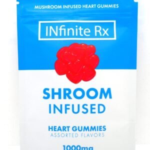 Alternative view of INfinite Rx Shroom Infused Heart Gummies Edibles (1000mg)