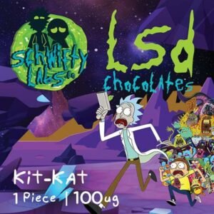 Alternative view of LSD Edible 100ug – Milk Chocolate – Schwifty Labs