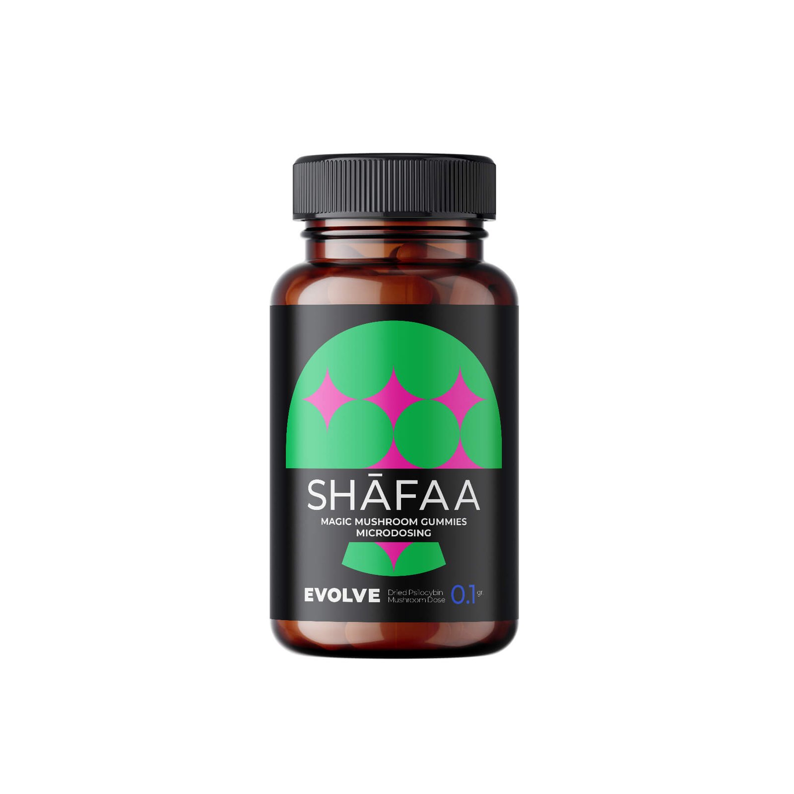 Shafaa Evolve Magic Mushroom Microdosing Gummy Bears - Image 4