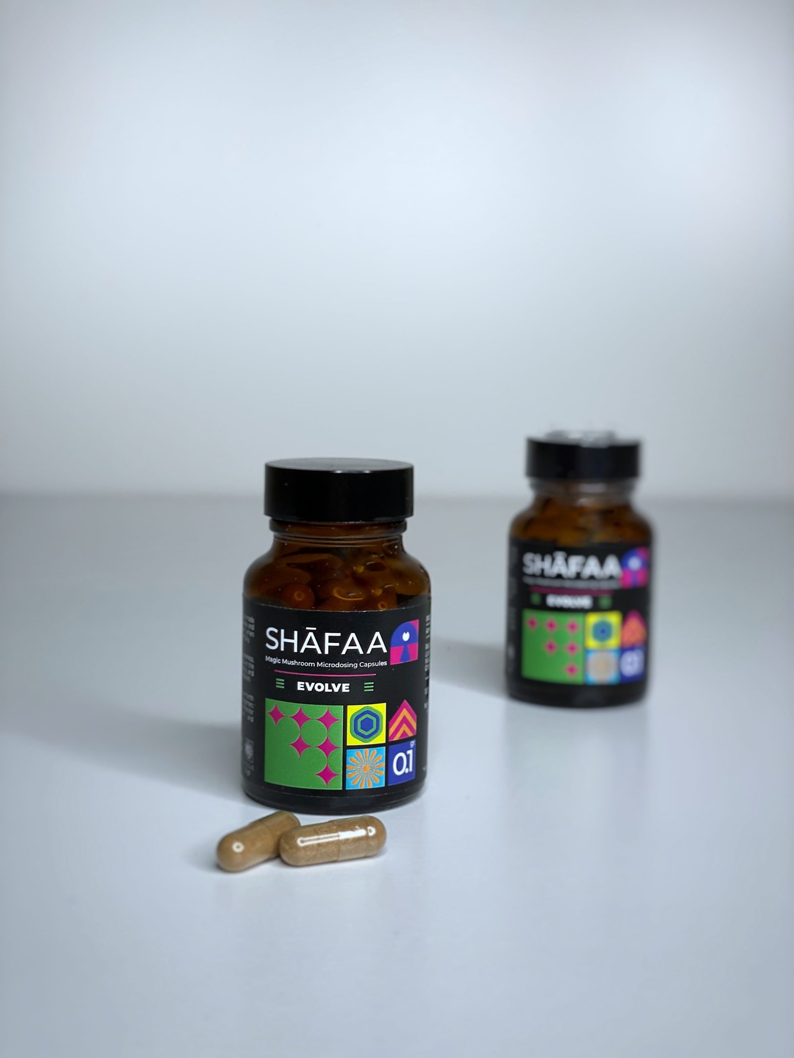 Shafaa Evolve Magic Mushroom Microdosing Cognition Capsules - Image 4