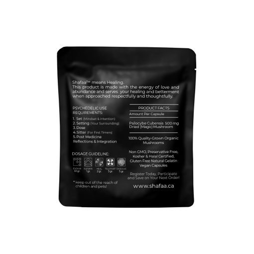 Shafaa Macrodosing Magic Mushroom Capsules - Image 6