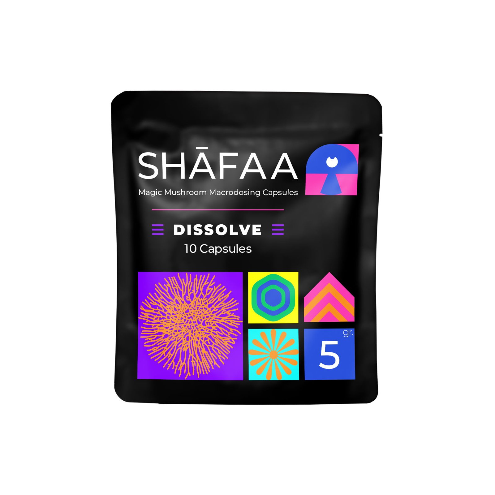 Shafaa Macrodosing Magic Mushroom Capsules - Image 4