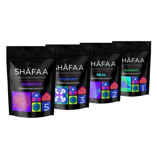 Shafaa Macrodosing Magic Mushroom Dark Chocolate Edibles - Image 3