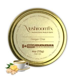 Alternative view of Ginger Tea – 7 Mushrooms – MushroomFx – 20 Servings