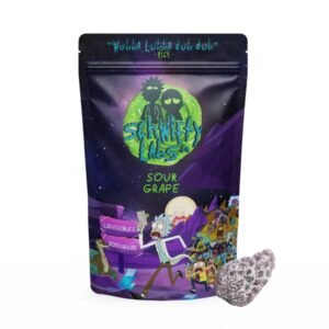 Alternative view of LSD Edible 200ug – Sour Grape – Schwifty Labs