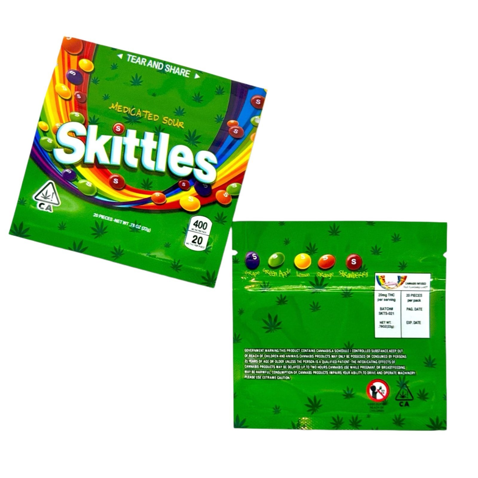 SKITTLES SOUR GUMMIES UK