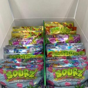 Alternative view of SOURZ EDIBLES BUBBLE GUM GELATO LIQIUID DIAMOND 600MG GUMMIES
