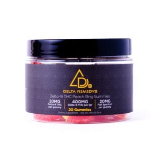 Delta Remedy Delta-9 THC Rings Gummies Uk