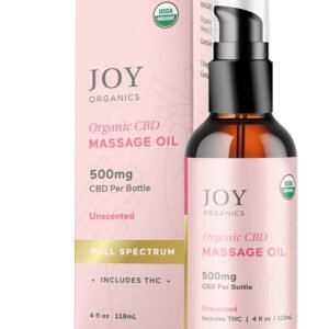 Joy Organics CBD Massage Oil