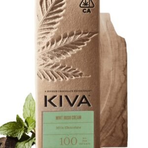 KIVA Mint Irish Cream Milk Chocolate