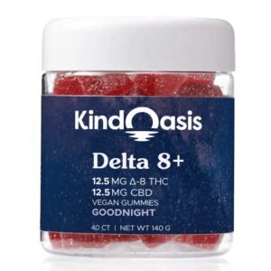 Kind Oasis Delta-8+CBD Goodnight Gummies Uk