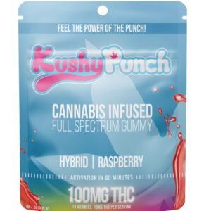 KushyPunch Hybrid Blue Raspberry Gummy Uk