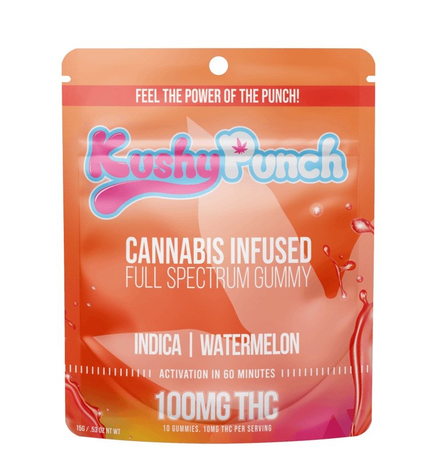 KushyPunch Indica Watermelon Gummy Uk