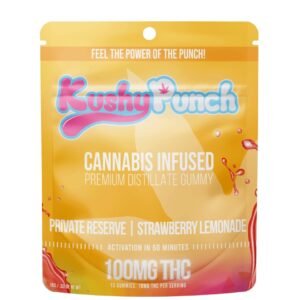 KushyPunch Private Reserve-Lemonade Gummy Uk