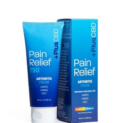 +PlusCBD CBD Pain Relief Muscle Cream 4oz Uk