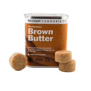 THC Infused Brown Butter Cookies