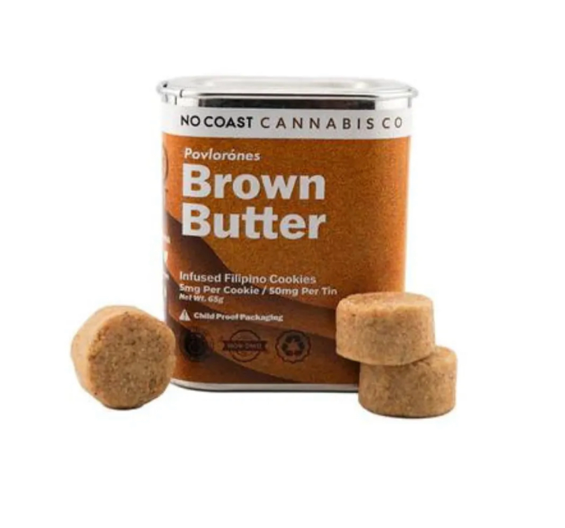 THC Infused Brown Butter Cookies