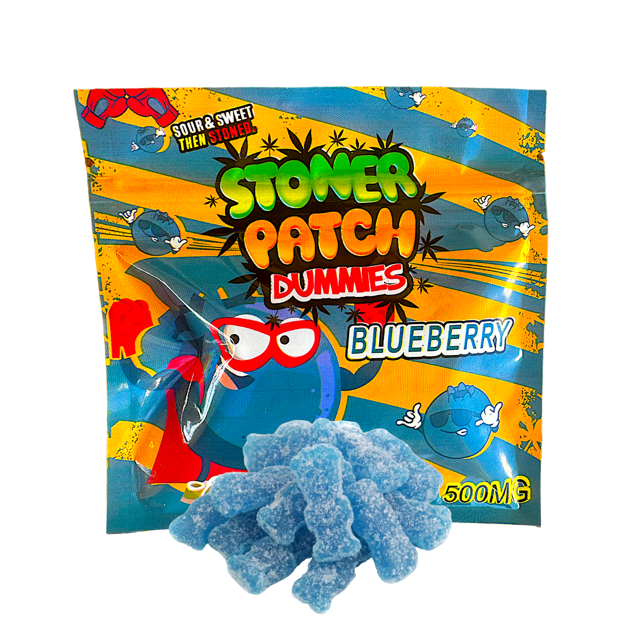 Stoner Patch Dummies Blueberry 500mg – Stoner Patch Dummies