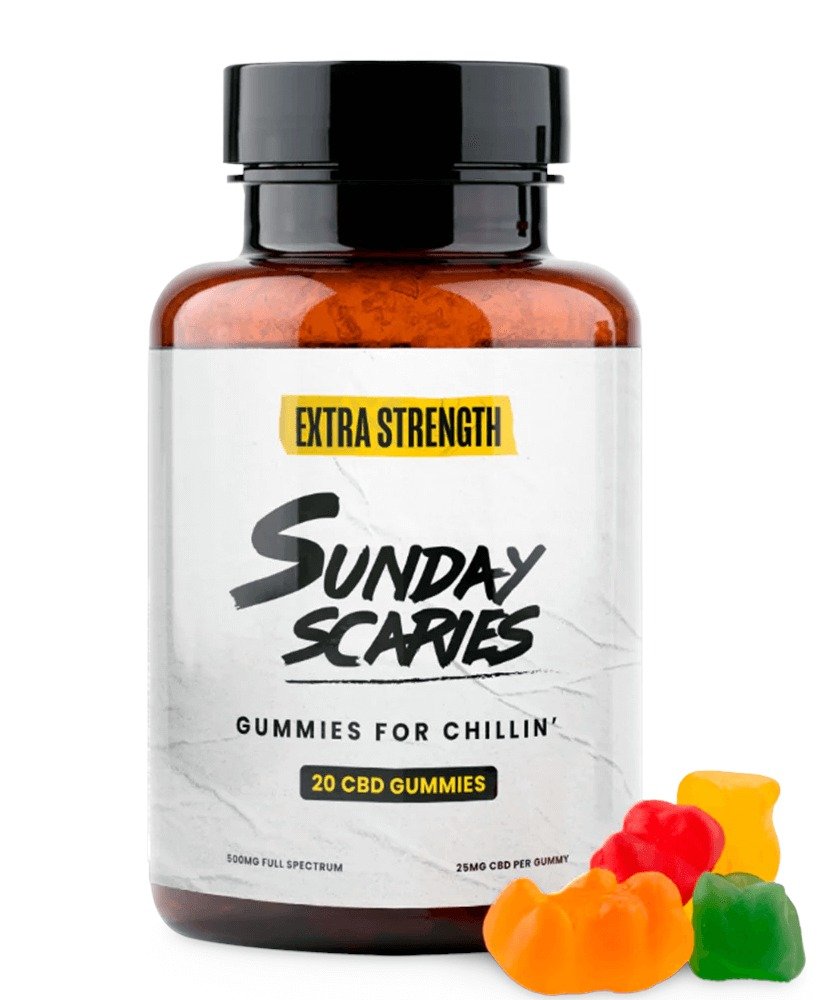 Sunday Scaries Extra Strength CBD Gummies Uk