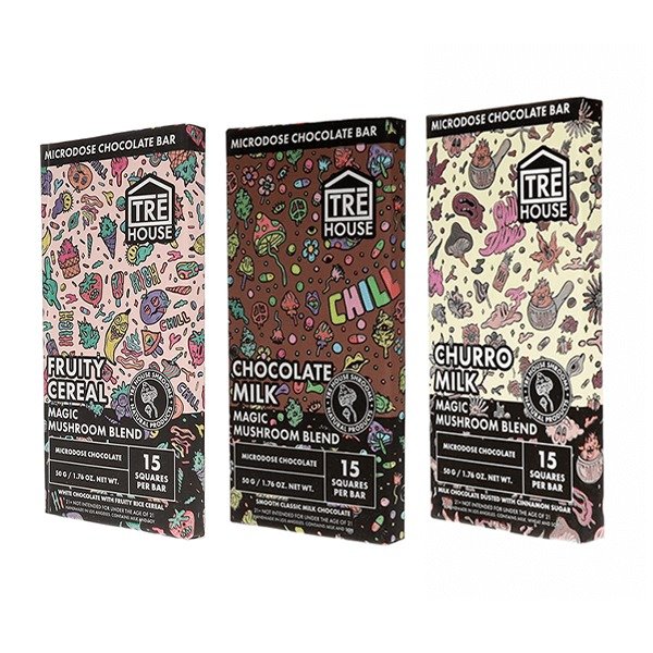 Tre House Magic Mushroom Chocolate Bar Uk