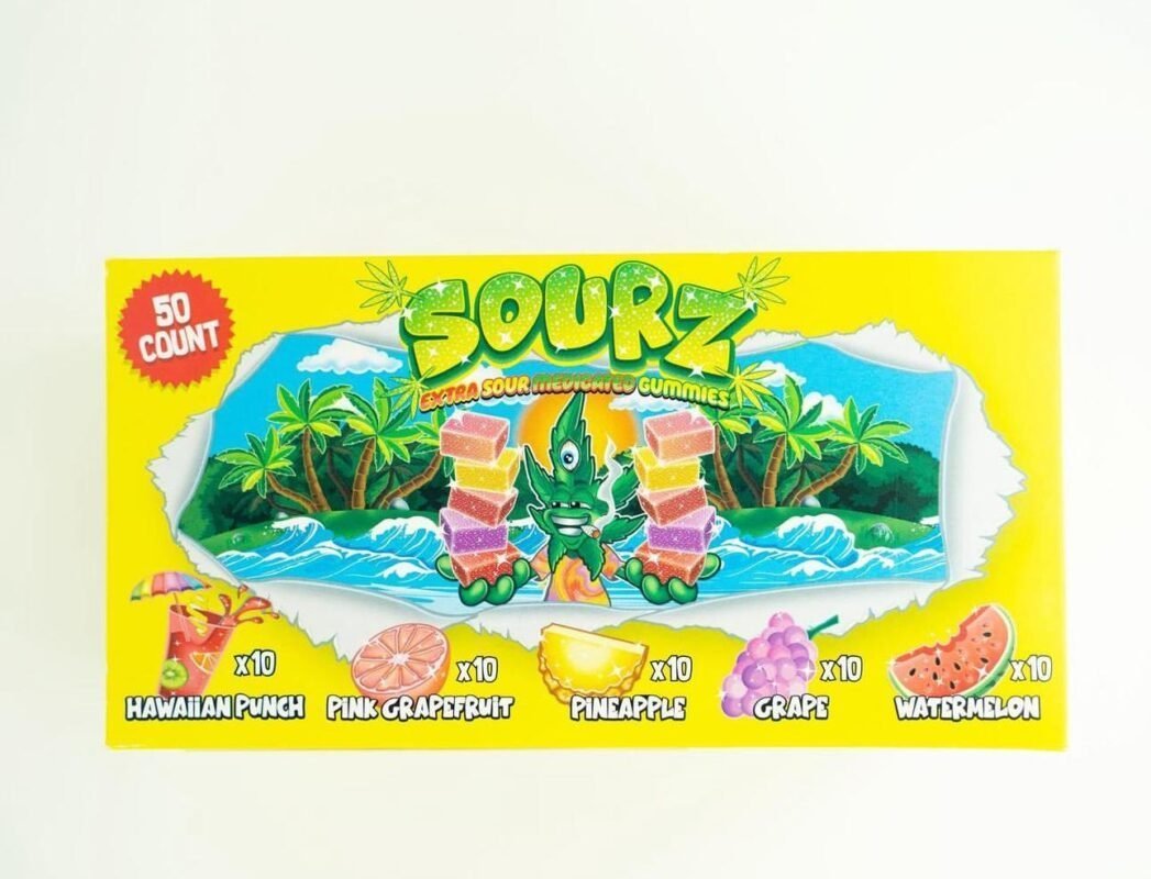 SOURZ EDIBLES PINEAPPLE LIQUID DIAMONDS GUMMIES - Image 3