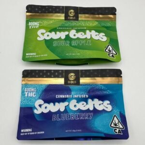 SOUR BELTS THC GUMMIES 800 MG